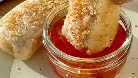 Spicy Tuna Rice Paper Rolls