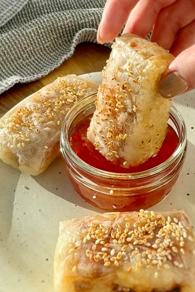 Spicy Tuna Rice Paper Rolls