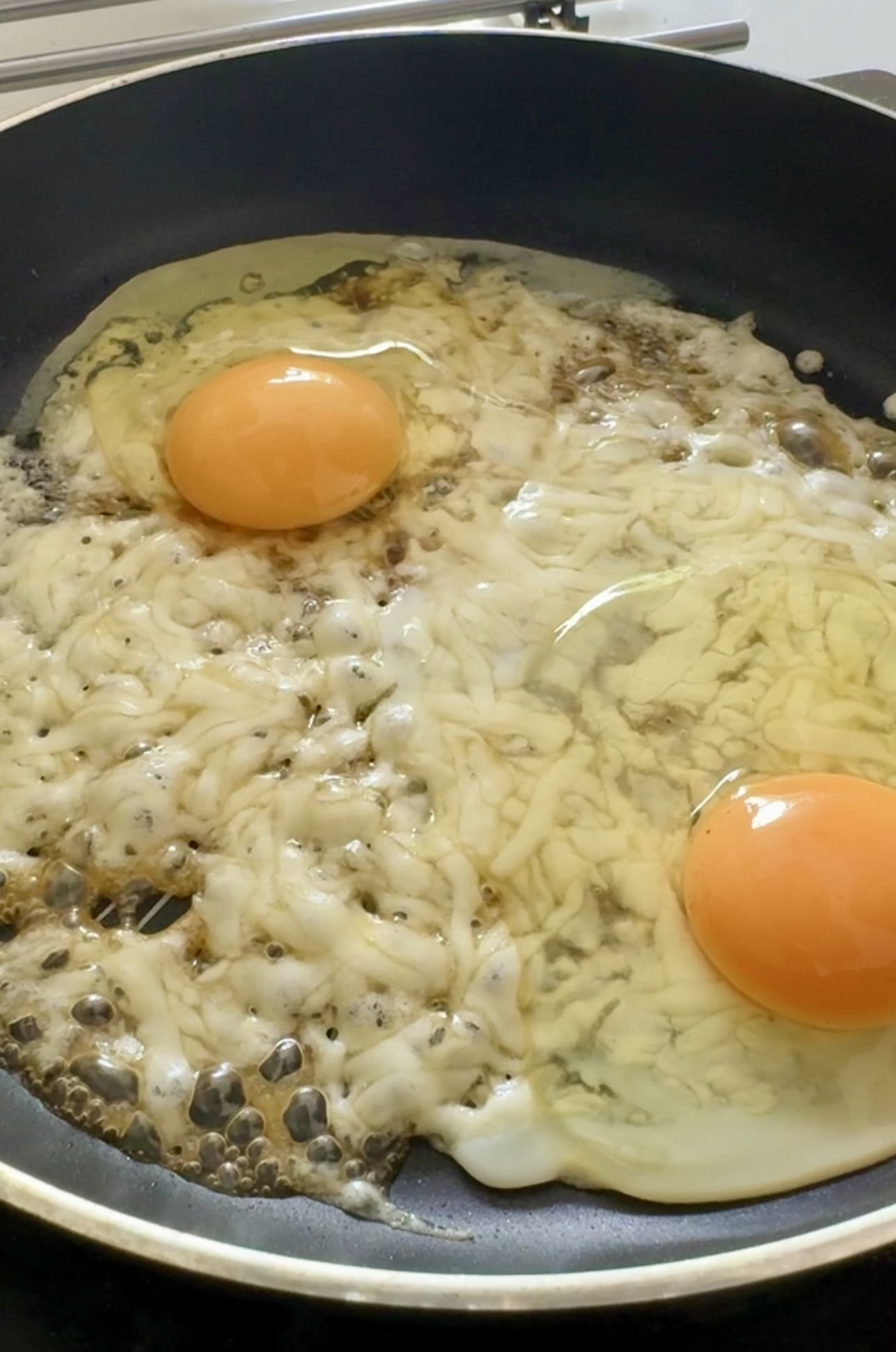 Hot Honey Mozzarella Eggs Step 3