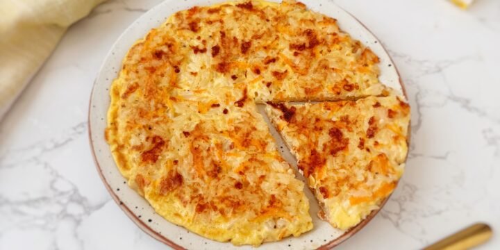Crispy Rice and Carrot Pie