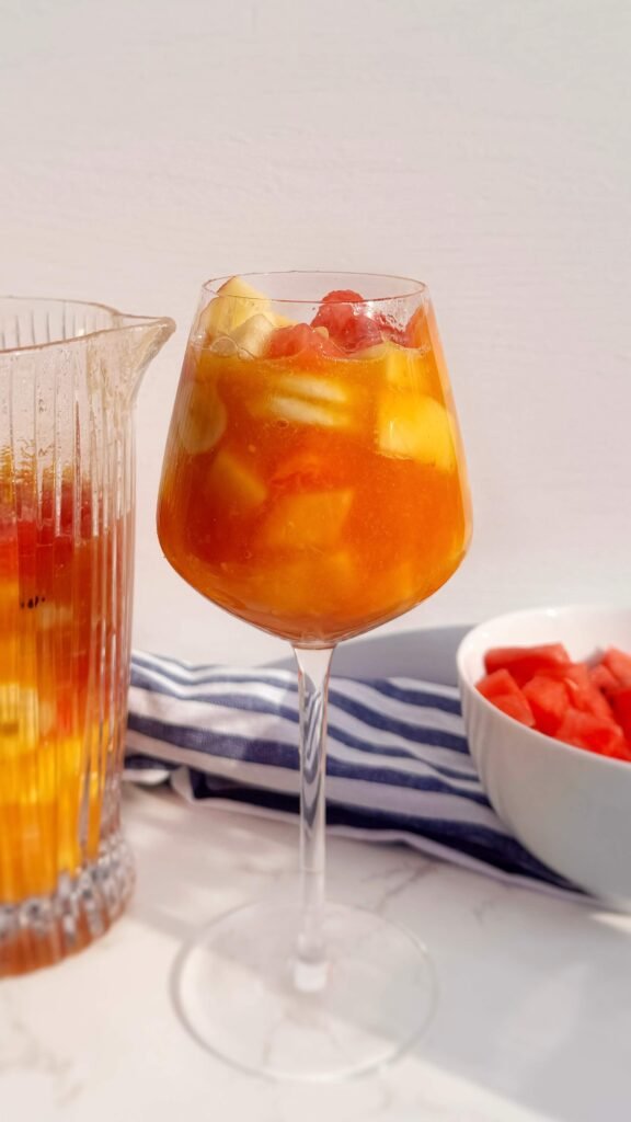 Salpicon Colombiano in a glass