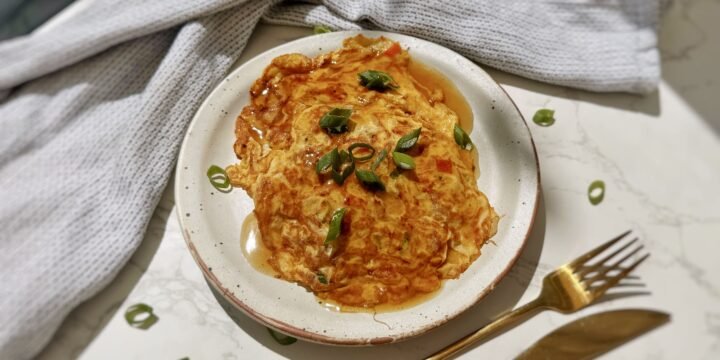 Healthy Pork Egg Foo Young