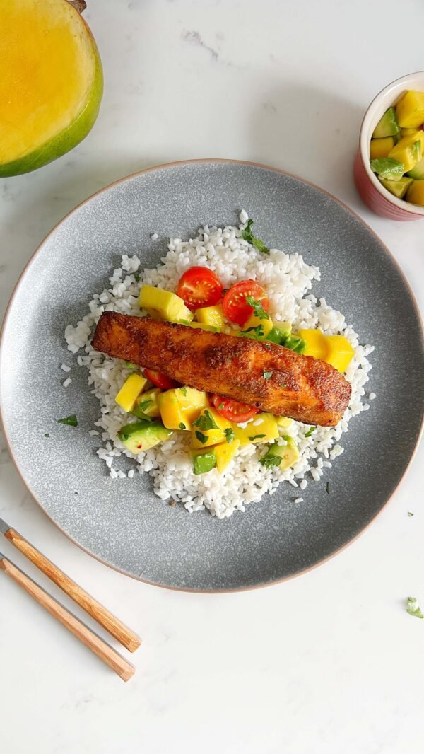 Healthy Meal Plan - Mango Salmon