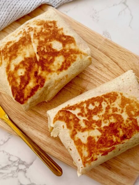 Hot honey chicken tender wraps