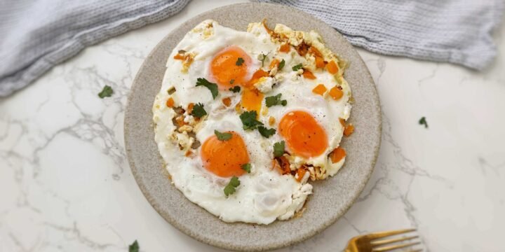 Hot Honey Feta Eggs