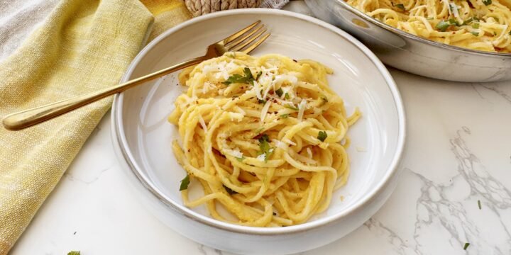 Creamy Roasted Pumpkin Pasta