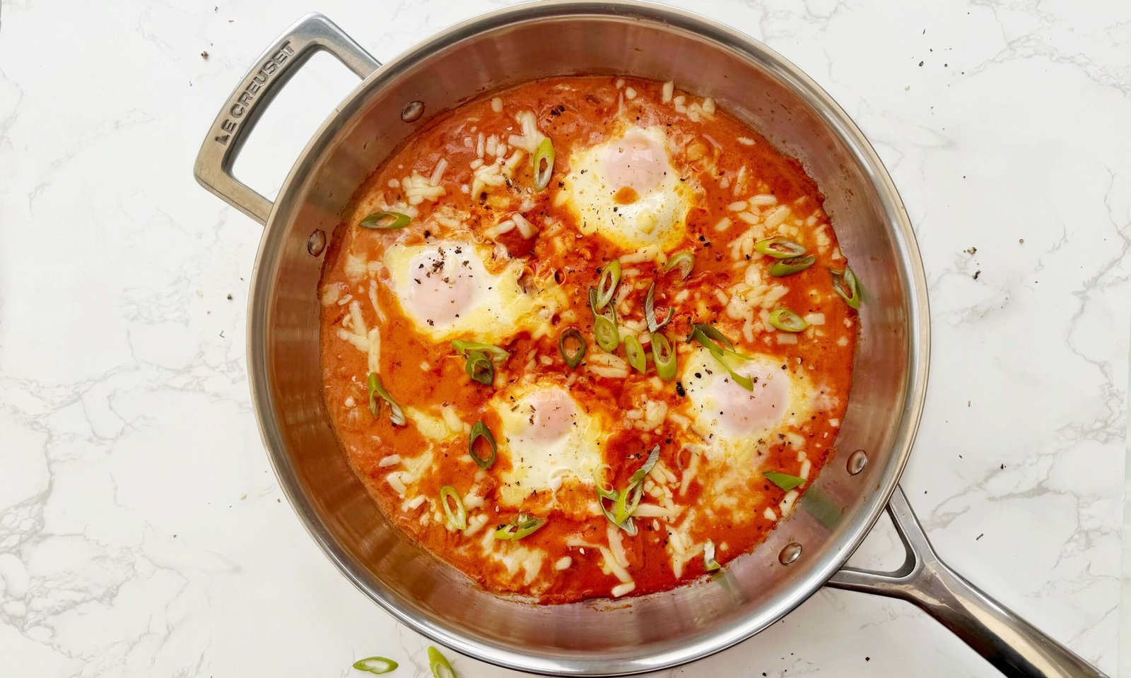Spicy Creamy Tomato Eggs