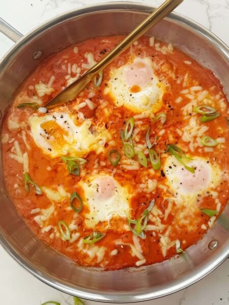 Spicy Creamy Tomato Eggs