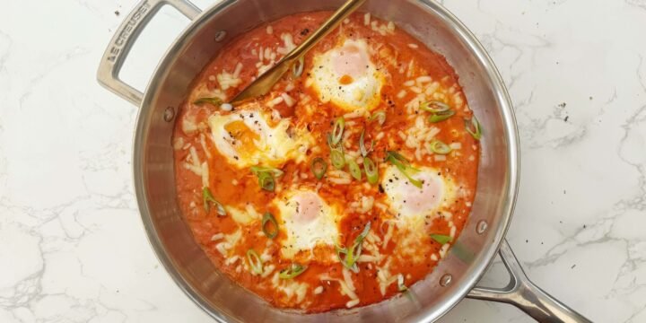 Spicy Creamy Tomato Eggs