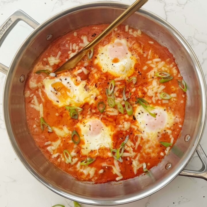 Spicy Creamy Tomato Eggs