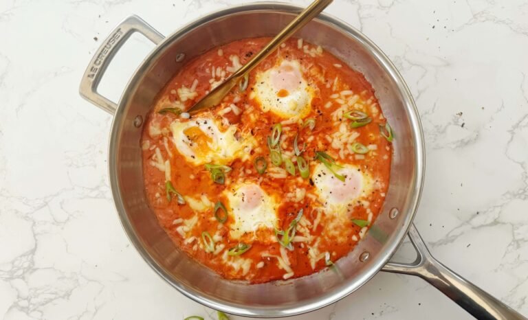 Spicy Creamy Tomato Eggs