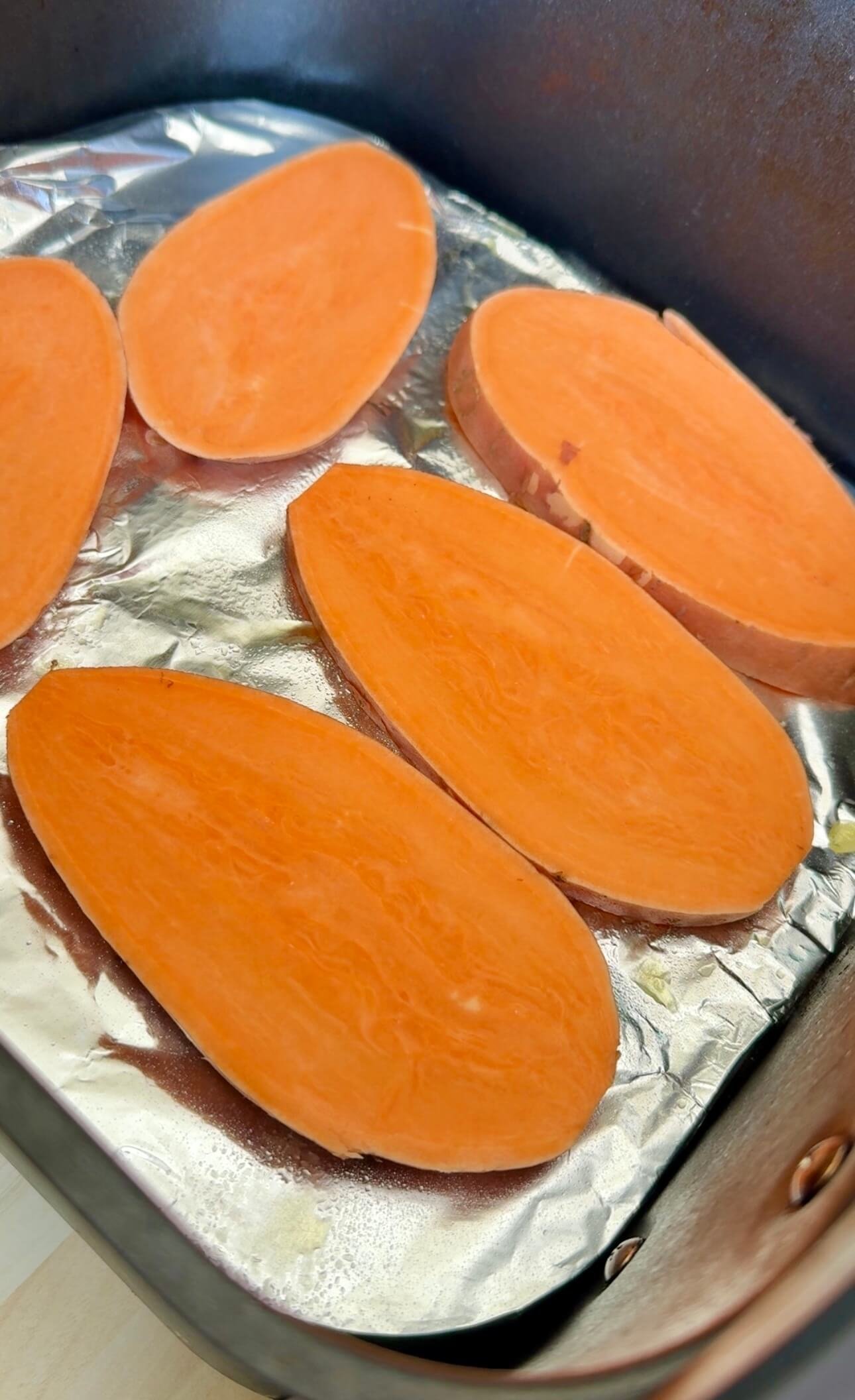 Grated Egg Sweet Potato Toast served on a plate