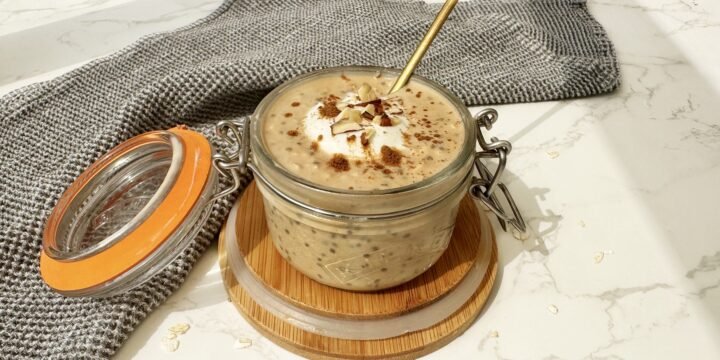 Pumpkin Spice Latte Overnight Oats