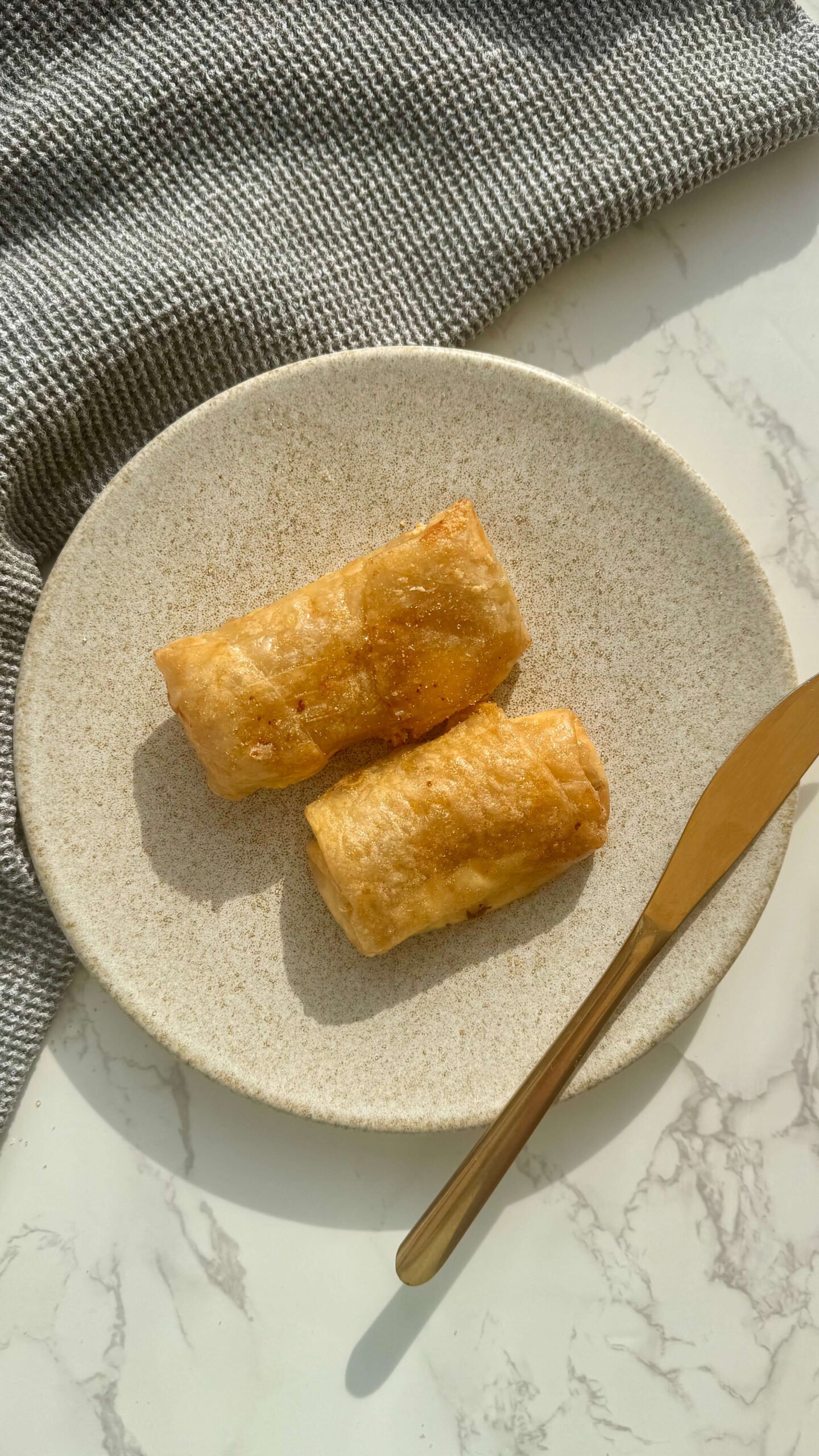 Crispy Banana Spring Rolls