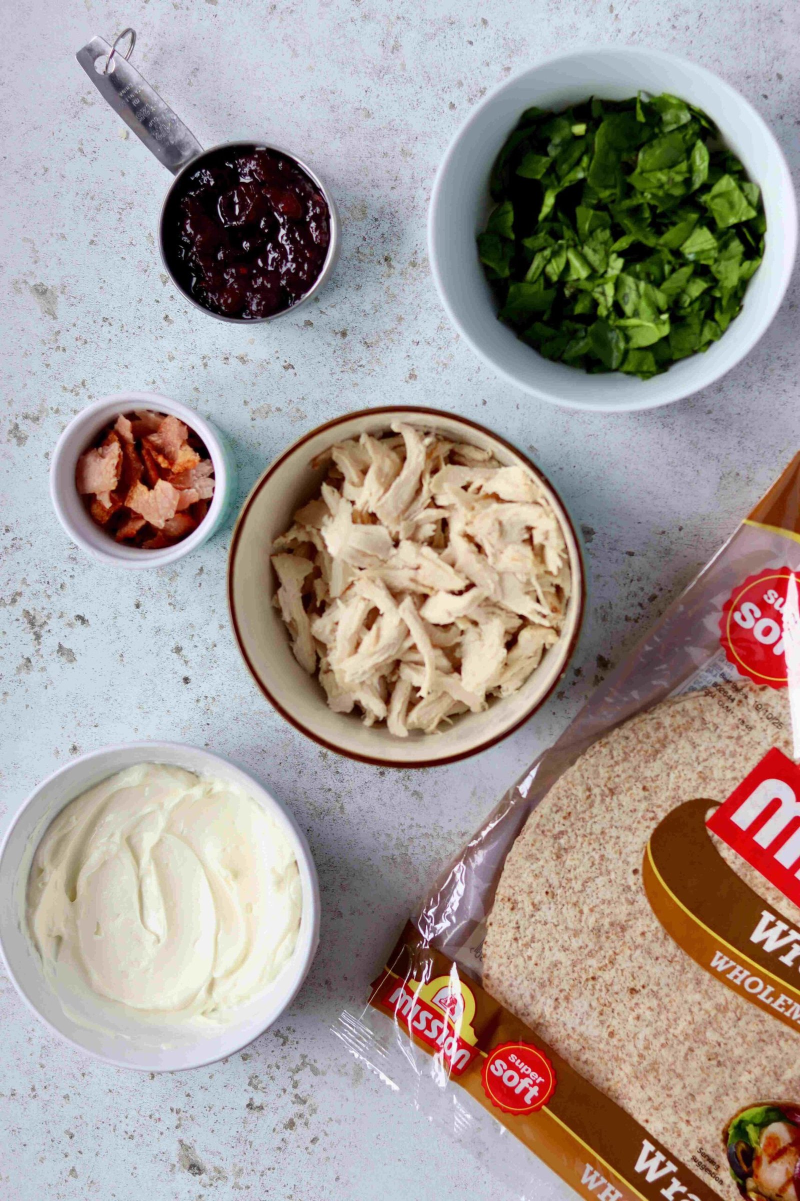 Best Turkey Cranberry Pinwheels ingredients