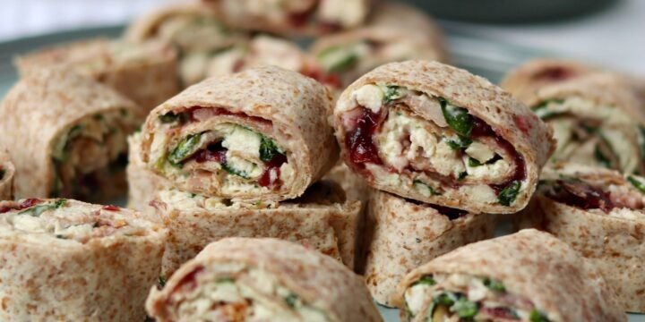 Best Turkey Cranberry Pinwheels