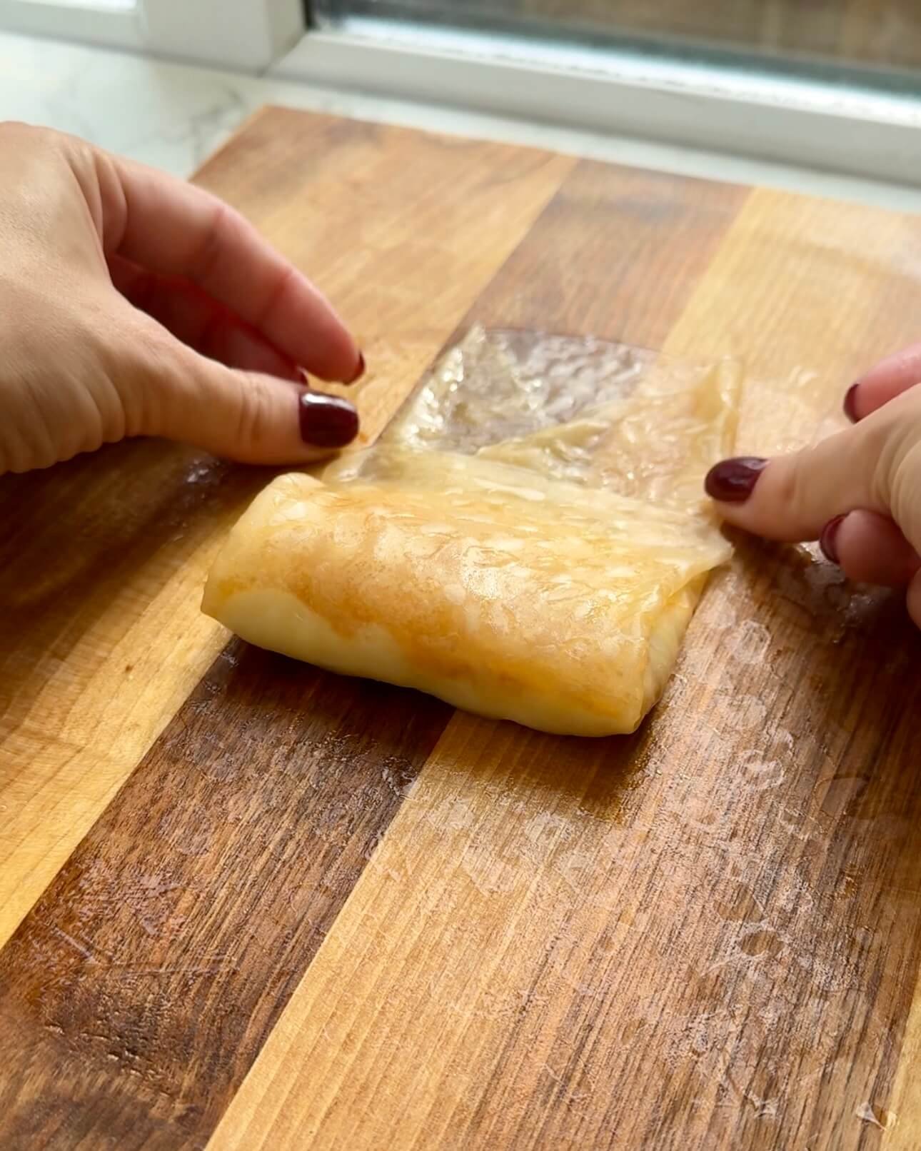Crispy Banana Spring Rolls