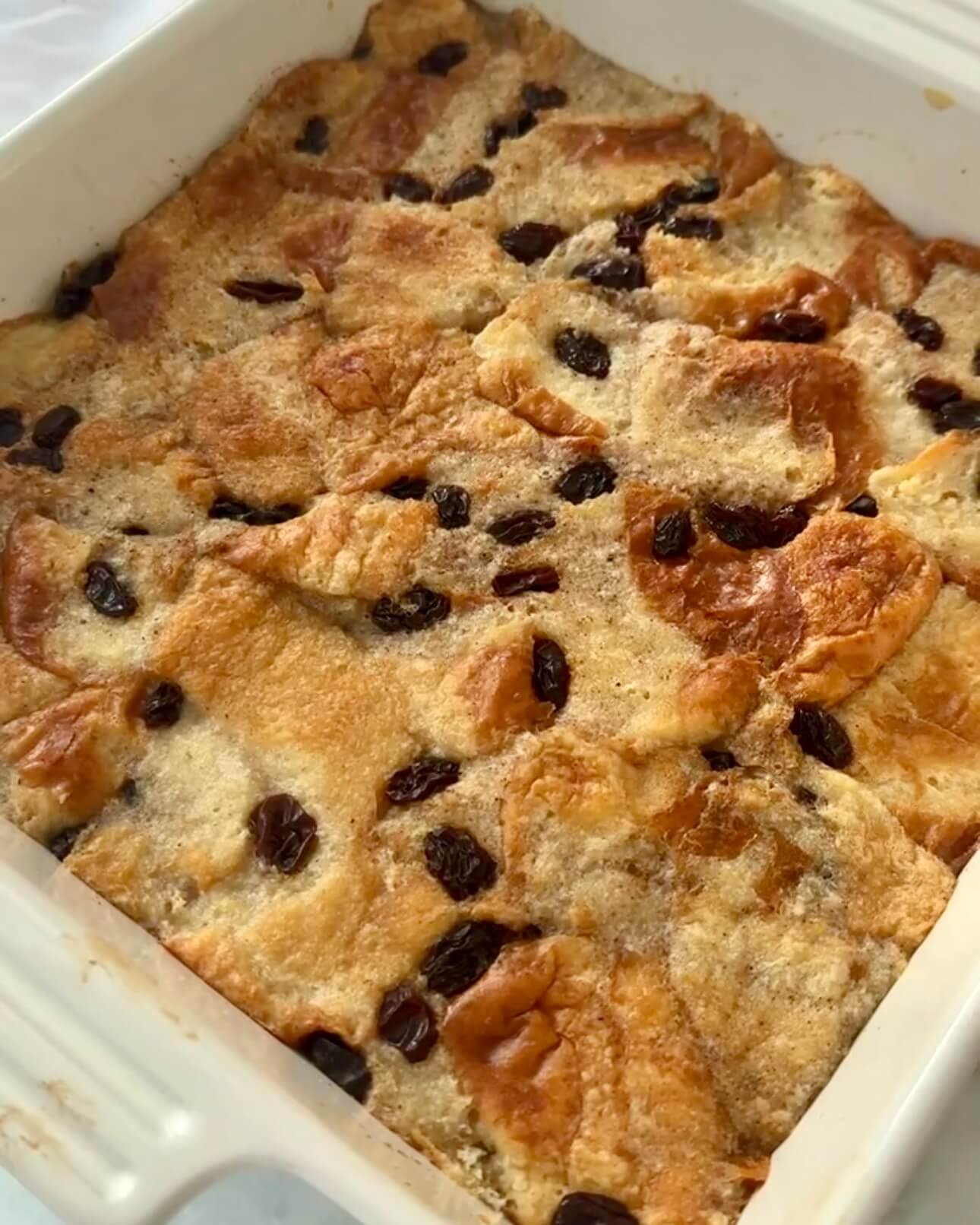 Christmas Spiced Bread Pudding