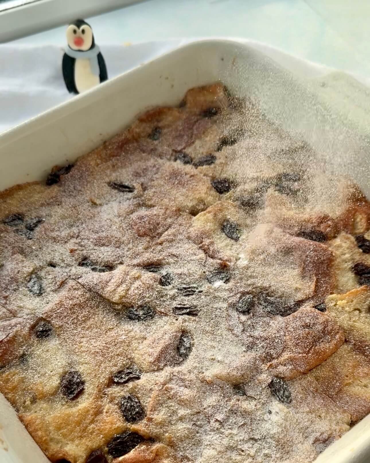 Christmas Spiced Bread Pudding