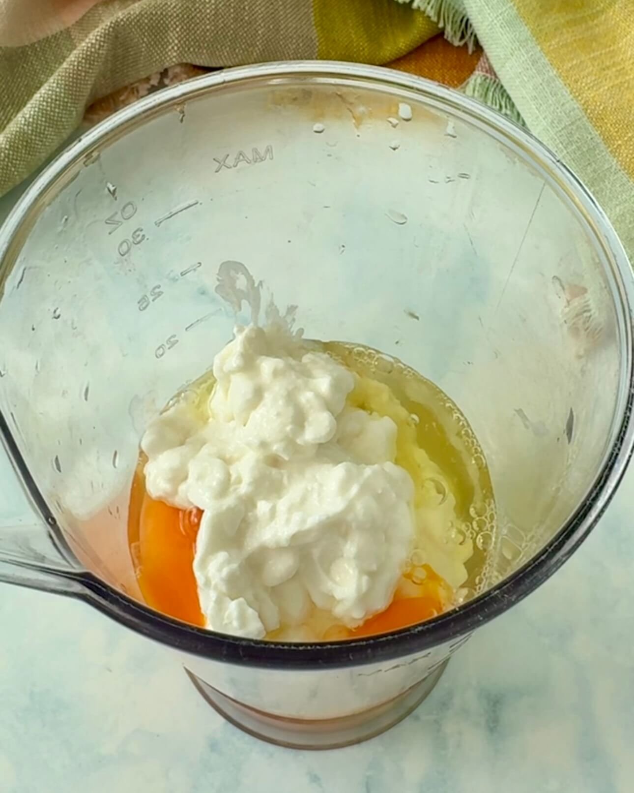 Christmas Egg Casserole with Cottage Cheese step 1