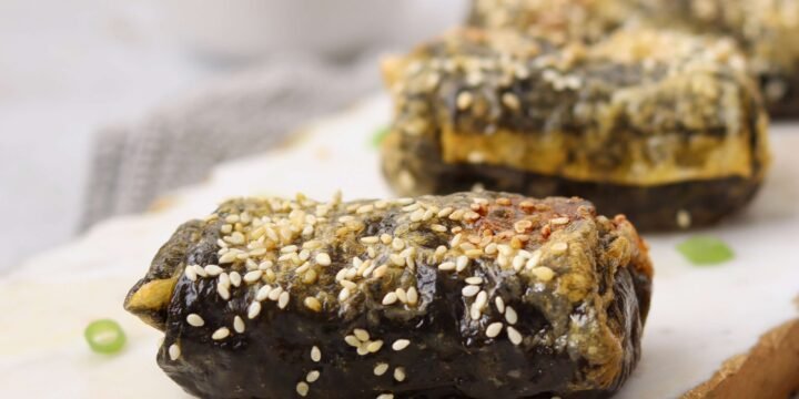 Crispy Spicy Tuna Rice Paper Rolls