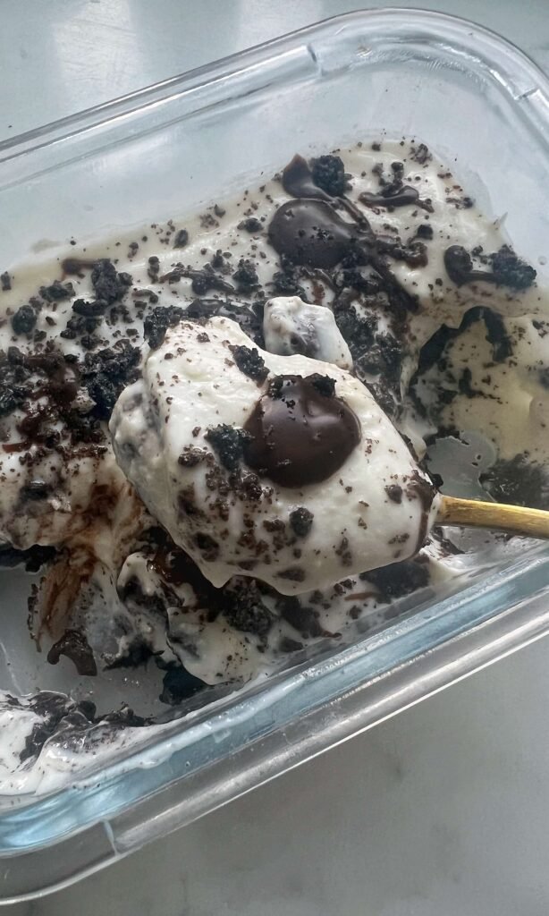 Oreo Tiramisu, clos eup