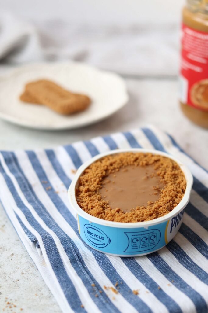 No Bake Biscoff Cheesecake