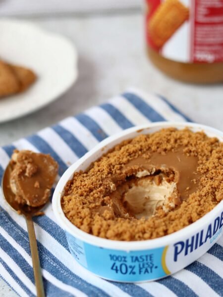 No Bake Biscoff Cheesecake