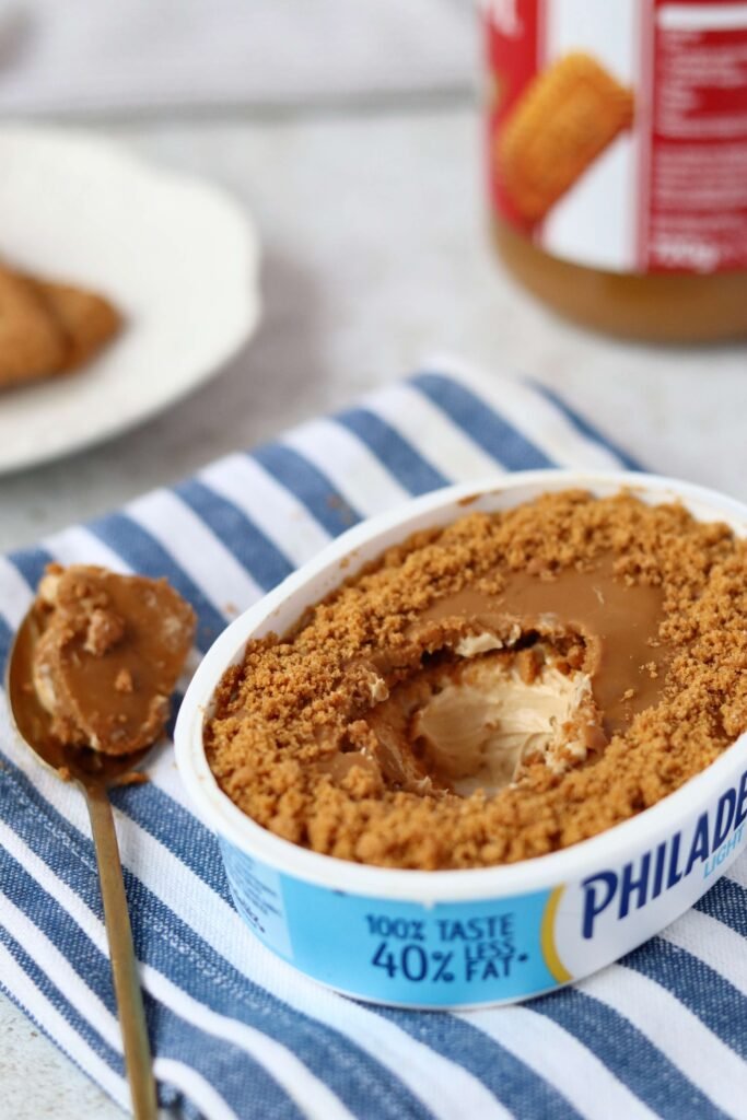 No Bake Biscoff Cheesecake