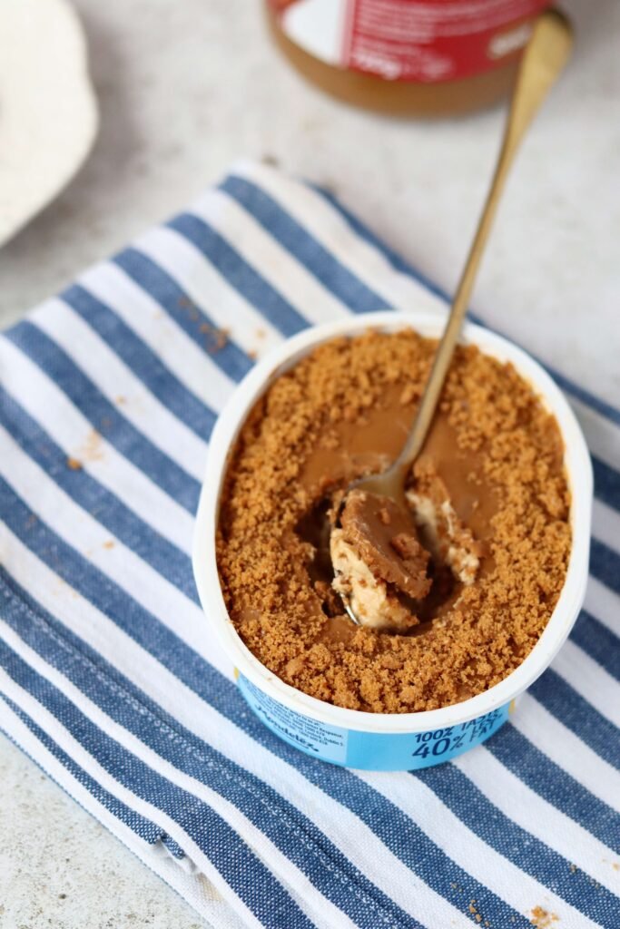 No Bake Biscoff Cheesecake