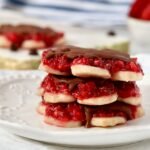 Frozen Raspberry and Banana Bites with Dark Chocolate