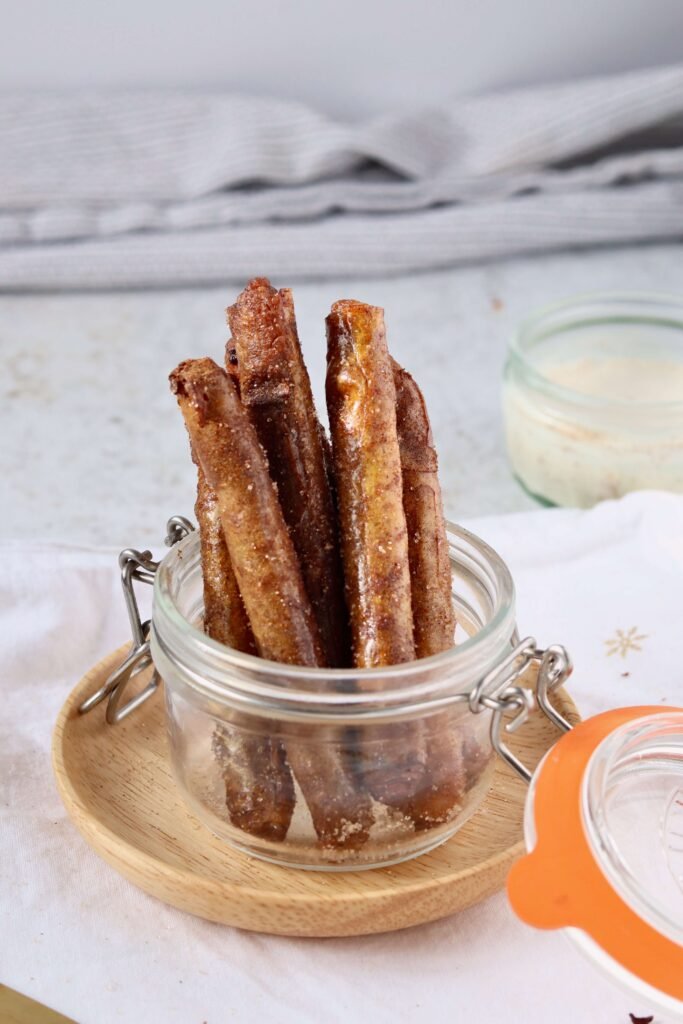 Air Fryer Rice Paper Churros