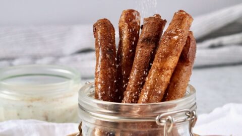 Air Fryer Rice Paper Churros