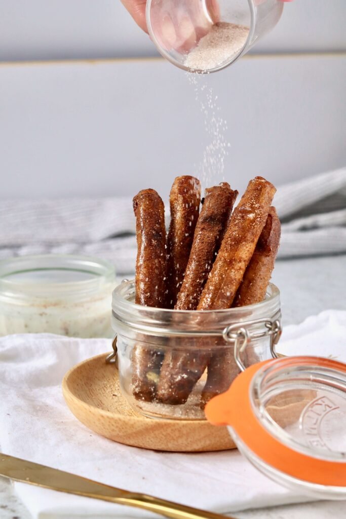 Air Fryer Rice Paper Churros