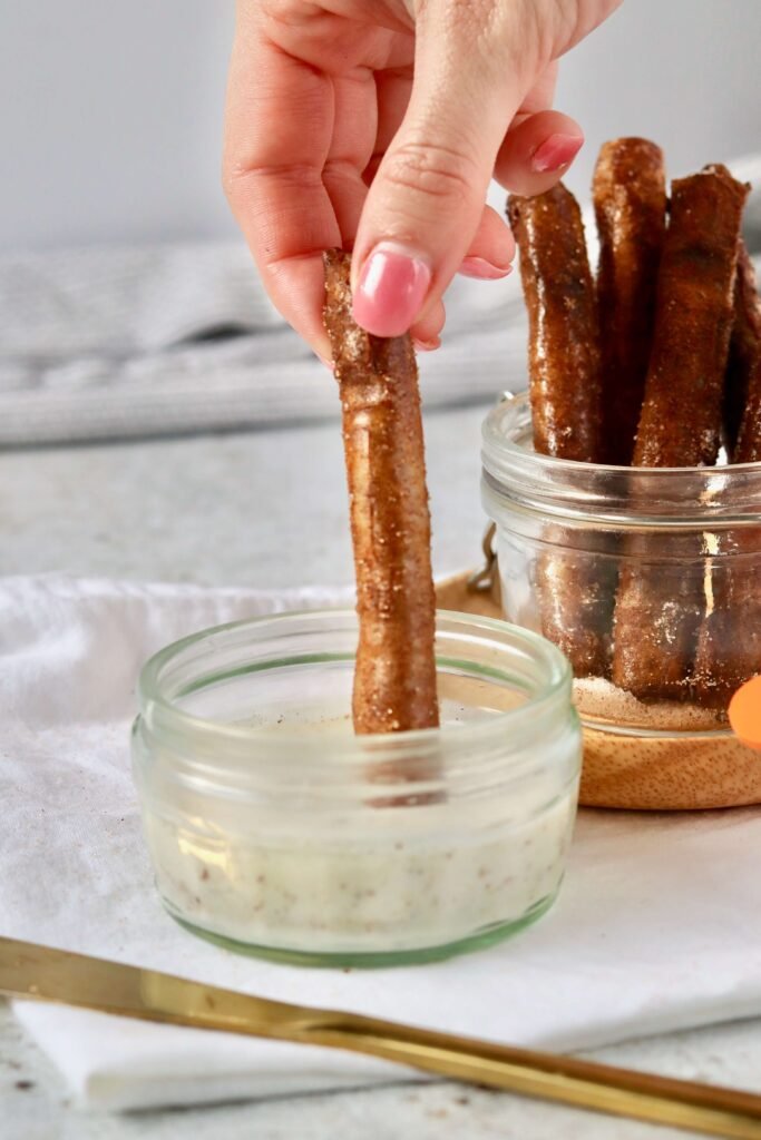 Air Fryer Rice Paper Churros