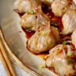 Spicy Hoisin Salmon Rice Paper Dumplings (Steamed & Healthy)