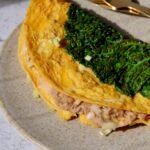 High Protein Tuna Melt Cabbage Omelette (Easy Low Carb Recipe)
