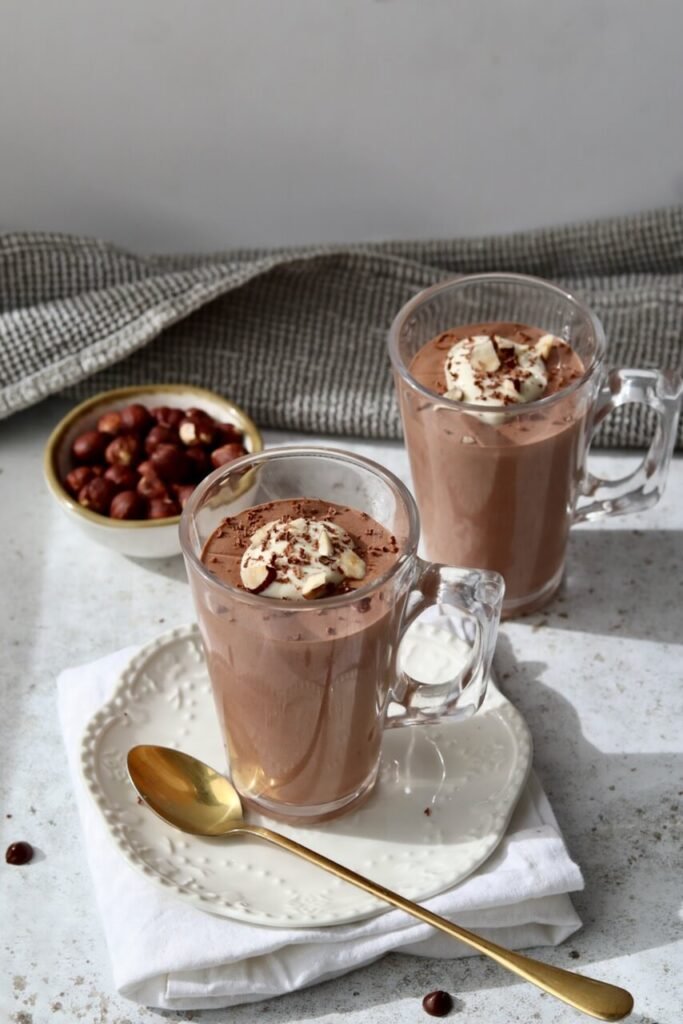 Dark Chocolate Hazelnut Mousse