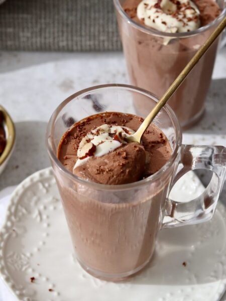 Dark Chocolate Hazelnut Mousse