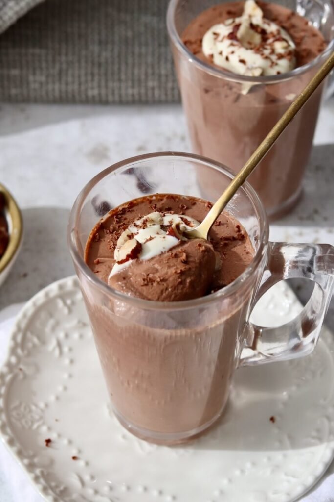 Dark Chocolate Hazelnut Mousse