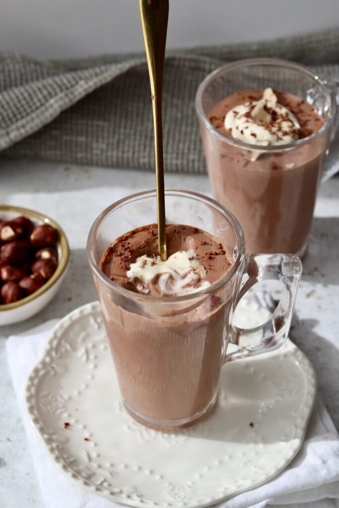 Dark Chocolate Hazelnut Mousse
