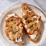 Ricotta Peach Croissant