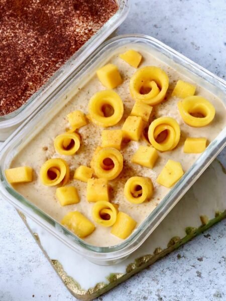 Mango Lassi Protein Overnight Oats